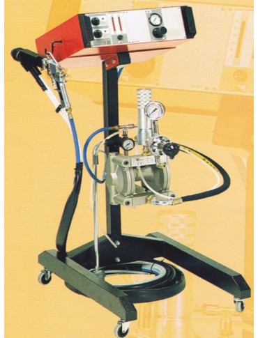 Manual electrostatic paint system