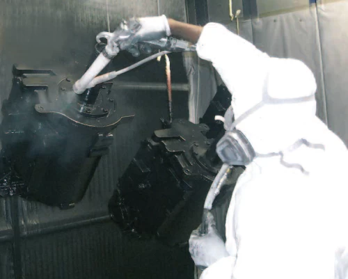 Electrostatic paint systems